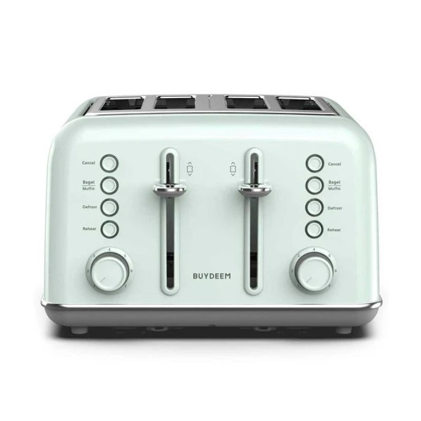 Buydeem 4-Slice Toaster Cozy Greenish DT-6B83G Review