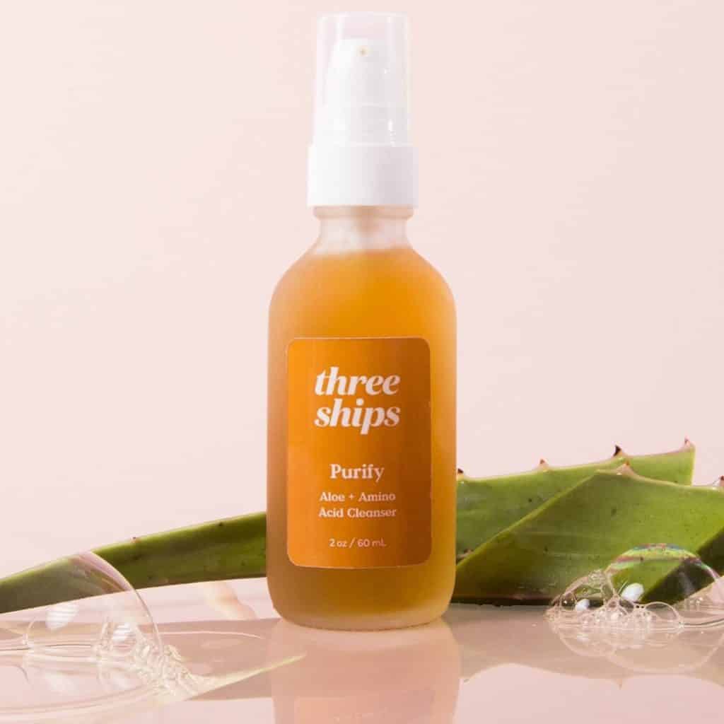 Three Ships Purify Aloe + Amino Acid Cleanser Review 